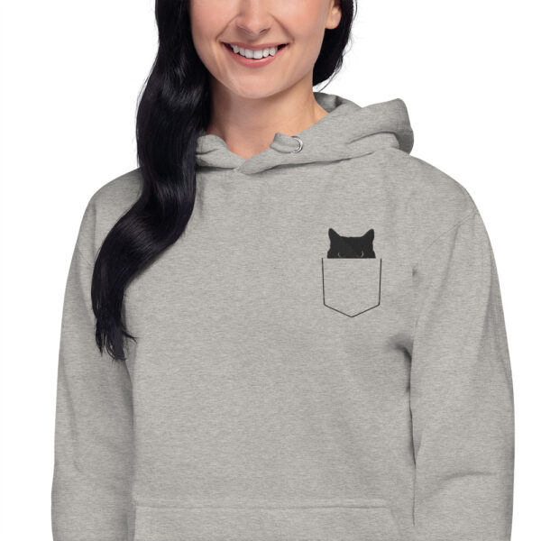 unisex-premium-hoodie-carbon-grey-zoomed-in-6249d7165ed02.jpg Cat in pocket Hoodie