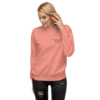 unisex-premium-sweatshirt-dusty-rose-front-624b3e1364de0.png oramge wild lives in her soul warmer