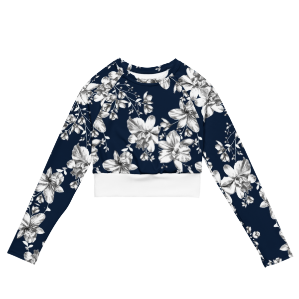 all-over-print-recycled-long-sleeve-crop-top-white-front-6326057d0b6cb.png Navy Floral crop top