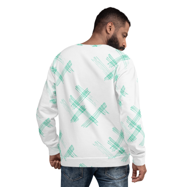 all-over-print-unisex-sweatshirt-white-back-63713183a9690.png Blue #Hastag Sweatshirt