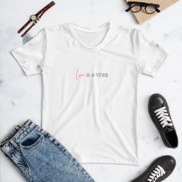 all-over-print-womens-crew-neck-t-shirt-white-front-6367be4ae0368.png Love Is a Verb Women's T-shirt
