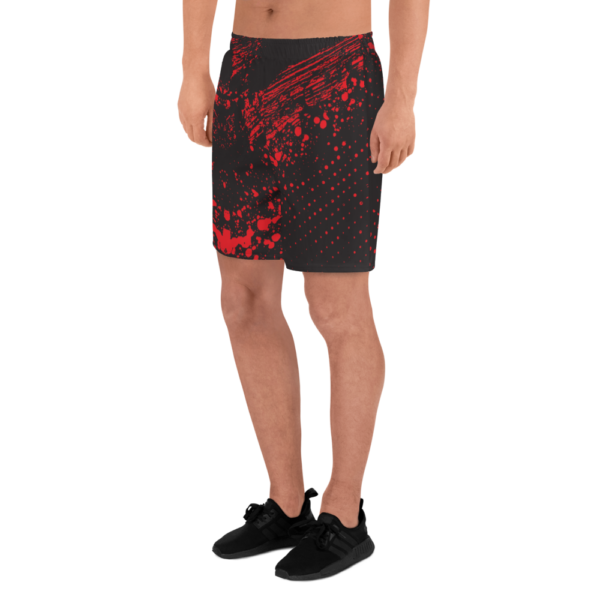 all-over-print-mens-recycled-athletic-shorts-white-left-63b02aae06677-1.png Black and Red Painted Men's Athletic Shorts