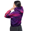 all-over-print-womens-cropped-windbreaker-black-back-638cd99e605d9.png Purple Galaxy Painted Women’s cropped windbreaker