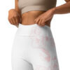 all-over-print-yoga-leggings-white-front-2-688926424fbec.jpg Pink Floral Yoga Leggings