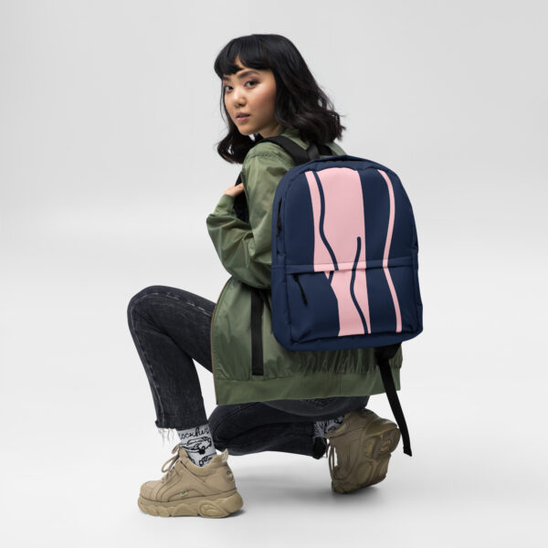 all-over-print-backpack-white-front-68adf8af698c3.jpg Navy Pattern Backpack