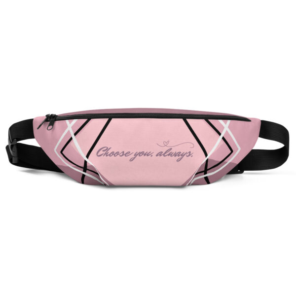all-over-print-fanny-pack-white-front-68adfffe69bd2.jpg Choose You, Always Fanny Pack