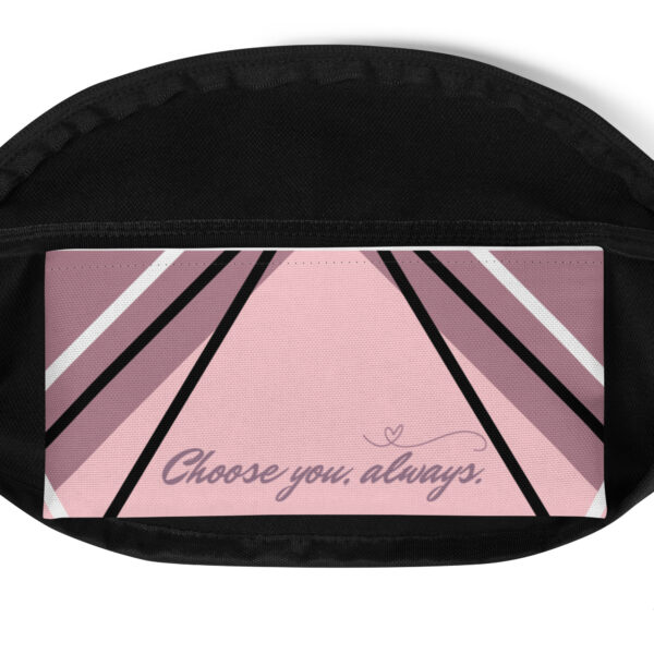 all-over-print-fanny-pack-white-pocket-68adfffe69a6a.jpg Choose You, Always Fanny Pack