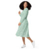 all-over-print-long-sleeve-midi-dress-white-left-front-68a4a0cea6347.jpg Light Green Floral long sleeve midi dress
