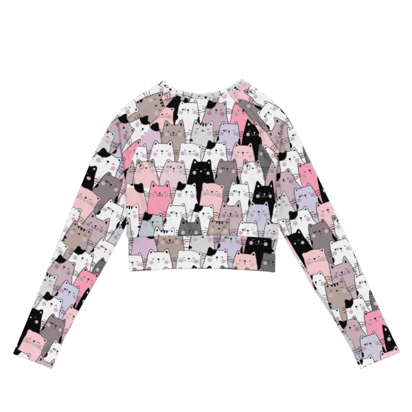 all-over-print-recycled-long-sleeve-crop-top-white-back-68948b44af1dc.png Cat Galore Long-sleeve crop top