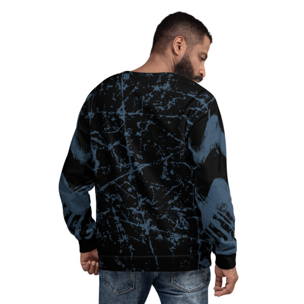 all-over-print-recycled-unisex-sweatshirt-white-back-68af5e631e4c4.jpg Blue Pattern Piant Sweatshirt