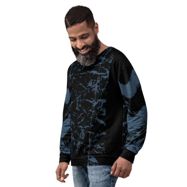 all-over-print-recycled-unisex-sweatshirt-white-left-front-68af5c04d9ecf.jpg Blue Pattern Piant Sweatshirt