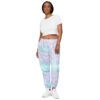 all-over-print-unisex-track-pants-black-front-689cd44b9b859.jpg Light Blue & Purple Cloudy track pants