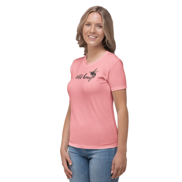 all-over-print-womens-crew-neck-t-shirt-white-left-6894695c19977.png Wild Honey Women's T-shirt
