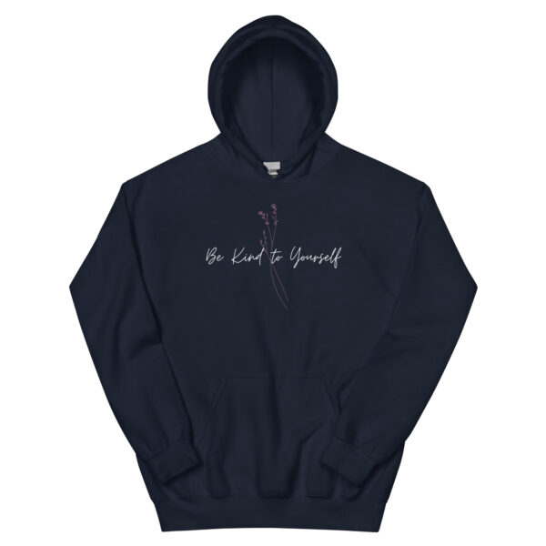 unisex-heavy-blend-hoodie-navy-front-689a4d04761f3.jpg Be Kind To Yourself Hoodie