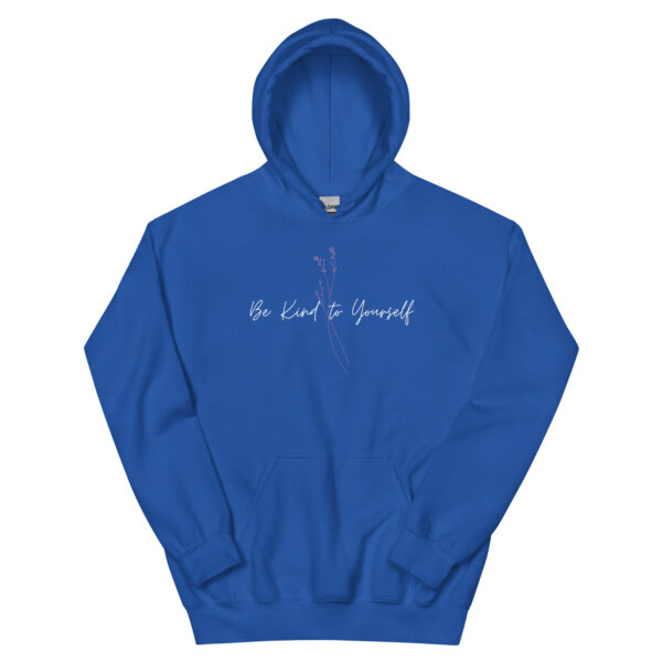 unisex-heavy-blend-hoodie-royal-front-689a4d047f187.jpg Be Kind To Yourself Hoodie