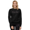 unisex-premium-sweatshirt-black-front-2-6894f5169c348.jpg Choose You, Always Premium Sweatshirt