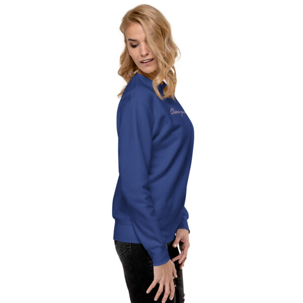unisex-premium-sweatshirt-team-royal-right-6894f516b23c5.jpg Choose You, Always Premium Sweatshirt