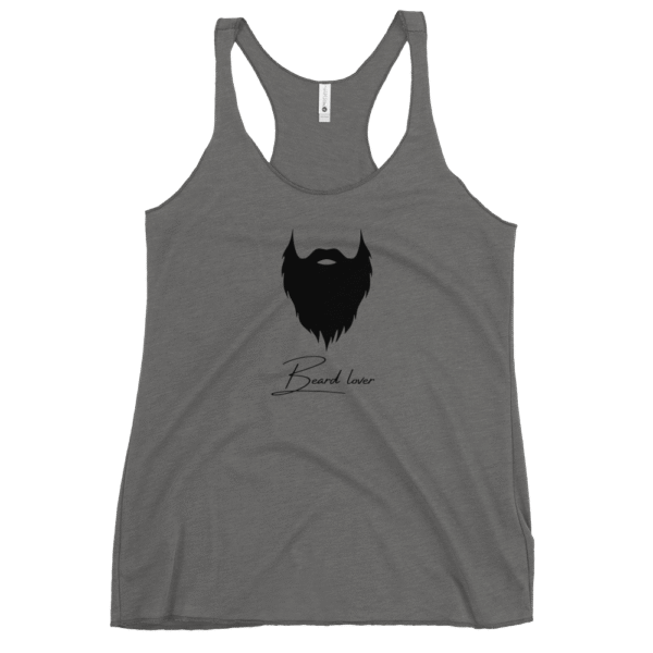 womens-racerback-tank-top-premium-heather-front-689468a7b157f.png Beard Lover Women's Racerback Tank