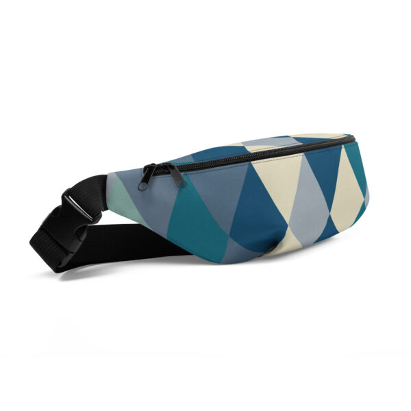 all-over-print-fanny-pack-white-front-left-68c9241eda855.jpg Stylish Pattern Fanny Pack