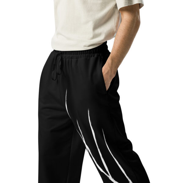 all-over-print-unisex-wide-leg-joggers-white-left-68c340031a52e.jpg White Claw Wide-Leg Joggers