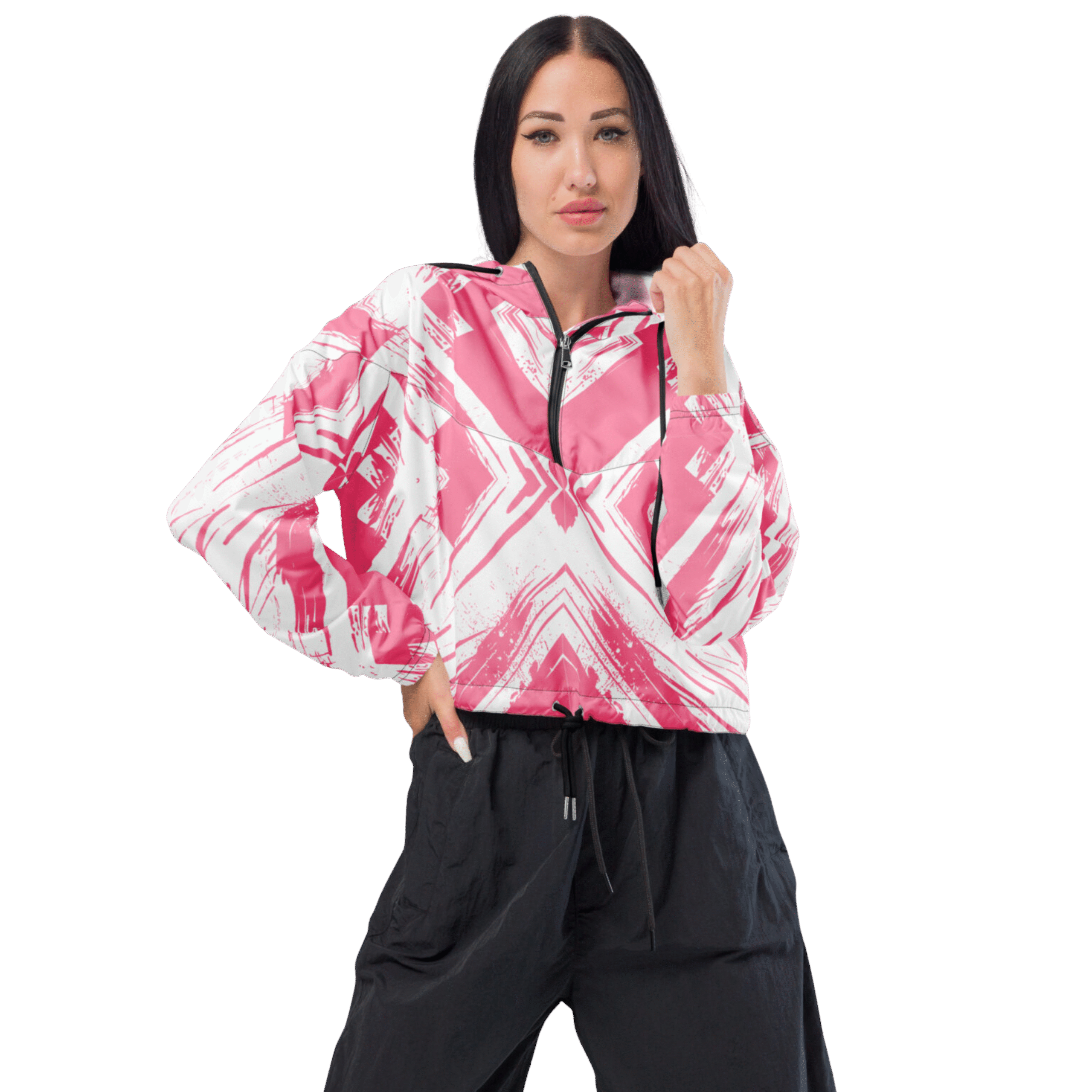 Pink Pattern hoodie