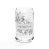 You Do You Floral Can-Shaped Glass You Do You Floral Can-Shaped Glass