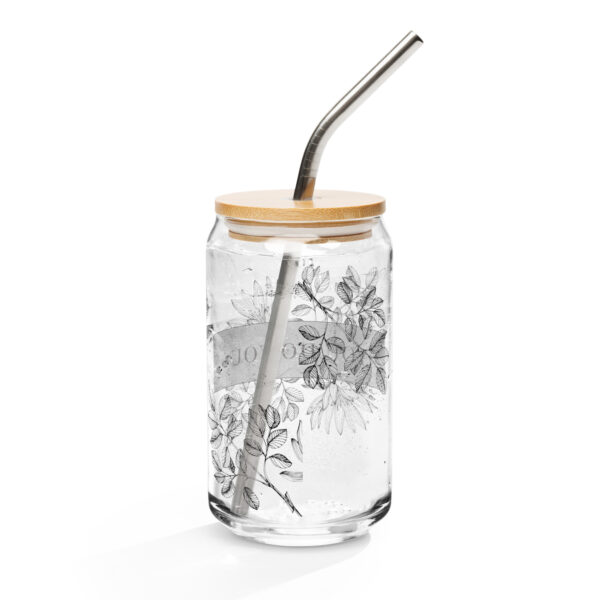 can-shaped-glass-16-oz-16-oz-with-lid-straw-back-68c97f414446b.jpg You Do You Floral Can-Shaped Glass