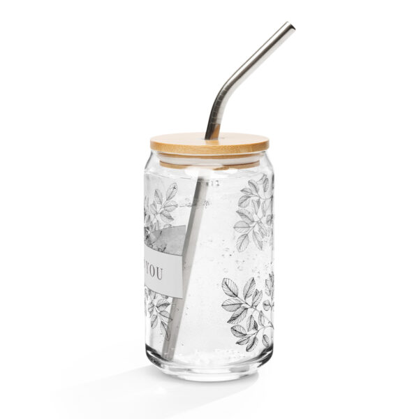 can-shaped-glass-16-oz-16-oz-with-lid-straw-left-68c97f4144531.jpg You Do You Floral Can-Shaped Glass