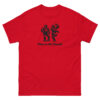 unisex-classic-tee-red-front-68b7e8b5a3915.jpg Flex Or Be Flexed classic tee