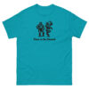 unisex-classic-tee-tropical-blue-front-68b7e8b5b9c5b.jpg Flex Or Be Flexed classic tee