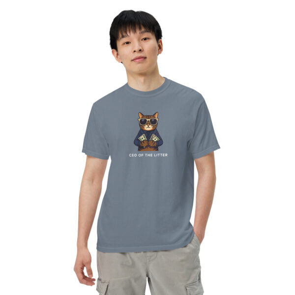 unisex-garment-dyed-heavyweight-t-shirt-blue-jean-front-2-68b7e3947390e.jpg Ceo Of The Litter heavyweight t-shirt