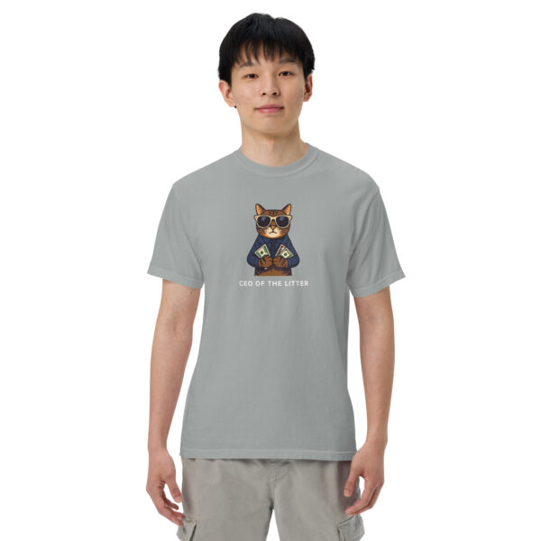 unisex-garment-dyed-heavyweight-t-shirt-granite-front-68b7e394850b2.jpg Ceo Of The Litter heavyweight t-shirt