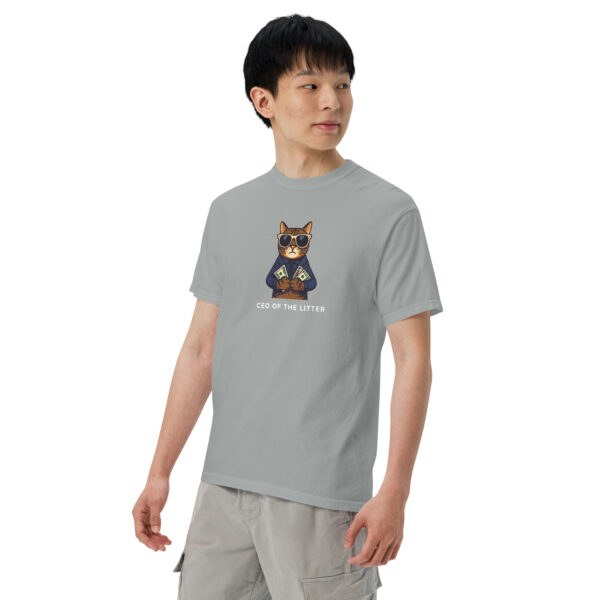 unisex-garment-dyed-heavyweight-t-shirt-granite-left-front-68b7e3948ef07.jpg Ceo Of The Litter heavyweight t-shirt