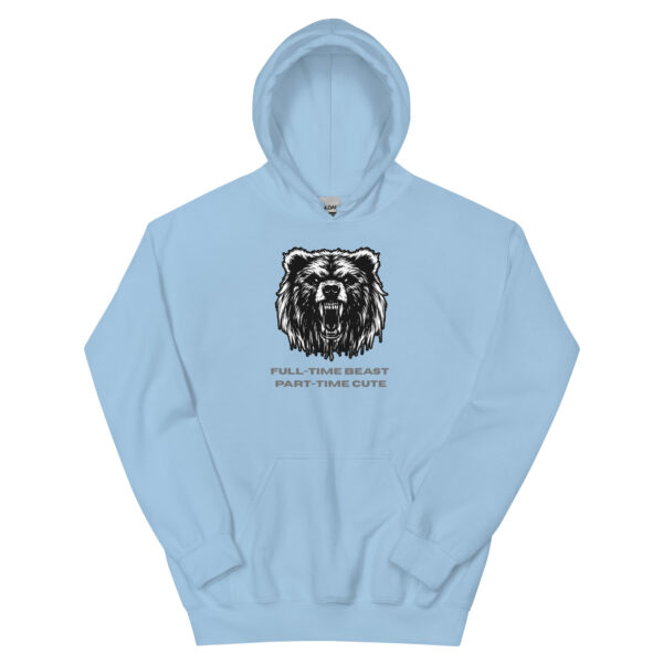 unisex-heavy-blend-hoodie-light-blue-front-68c1999f1e09c.jpg Full-time Beast Part-time Cute Hoodie