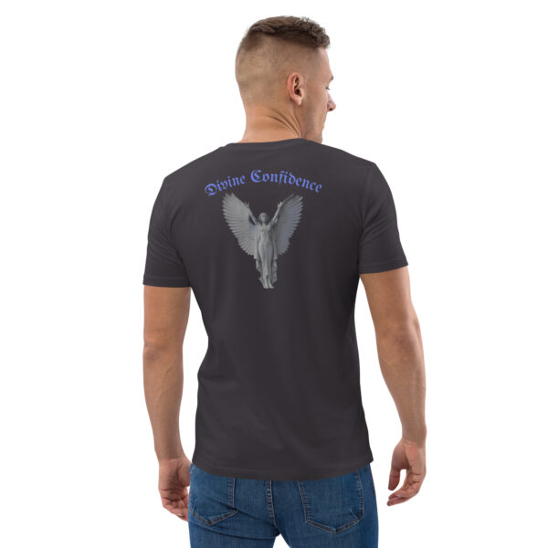 unisex-organic-cotton-t-shirt-anthracite-back-68b74a1bc3f92.jpg Divine Confidence organic cotton t-shirt