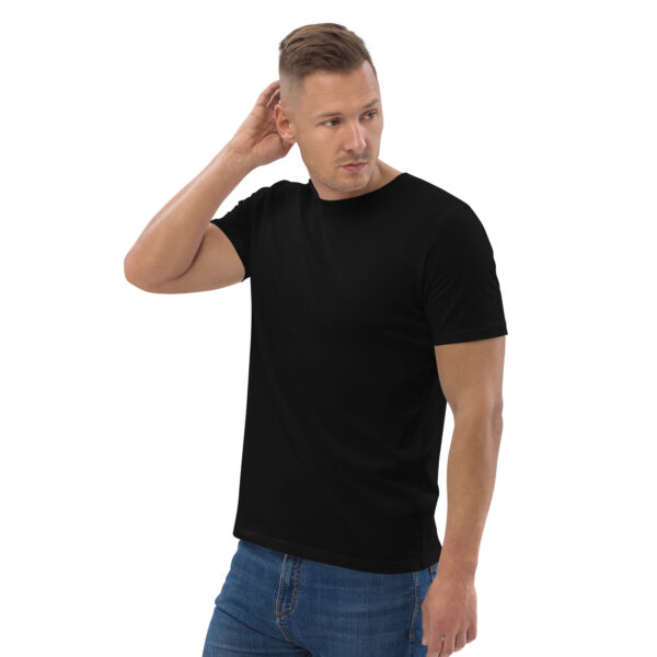 unisex-organic-cotton-t-shirt-black-left-front-68b74a1bbaca6.jpg Divine Confidence organic cotton t-shirt
