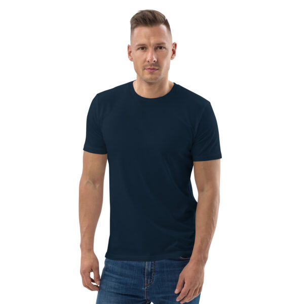 unisex-organic-cotton-t-shirt-french-navy-front-68b74a1bbe075.jpg Divine Confidence organic cotton t-shirt