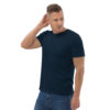 unisex-organic-cotton-t-shirt-french-navy-left-front-68b74a1bc0f3e.jpg Divine Confidence organic cotton t-shirt
