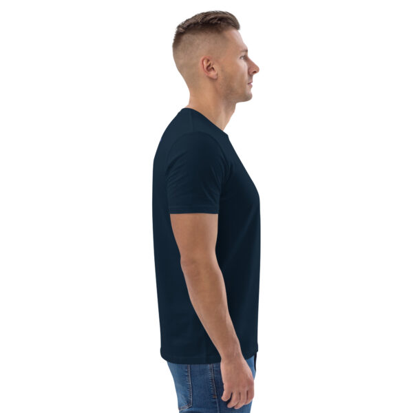 unisex-organic-cotton-t-shirt-french-navy-right-68b74a1bc1e52.jpg Divine Confidence organic cotton t-shirt