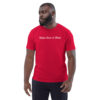 unisex-organic-cotton-t-shirt-red-front-68b5da5c028a8.jpg Alpha State Of Mind organic cotton t-shirt