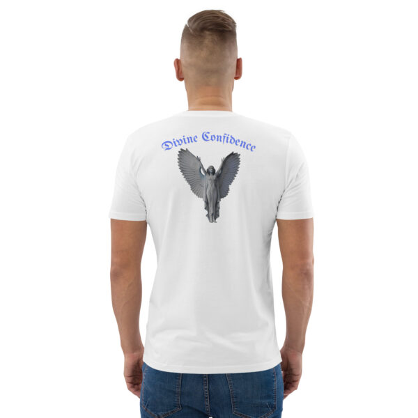 unisex-organic-cotton-t-shirt-white-back-2-68b74a1be2e14.jpg Divine Confidence organic cotton t-shirt