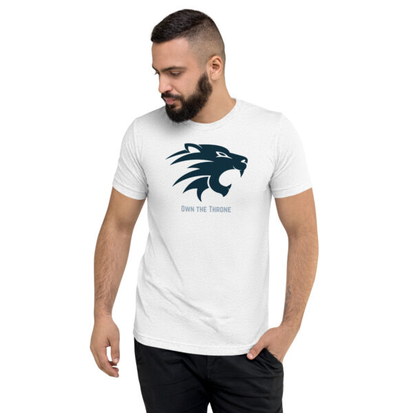 unisex-tri-blend-t-shirt-solid-white-triblend-front-68b5e25bb4eb2.jpg Own The Throne sleeve t-shirt