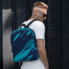 all-over-print-backpack-white-front-68f89be6b7392.jpg Navy Art Stroke Backpack