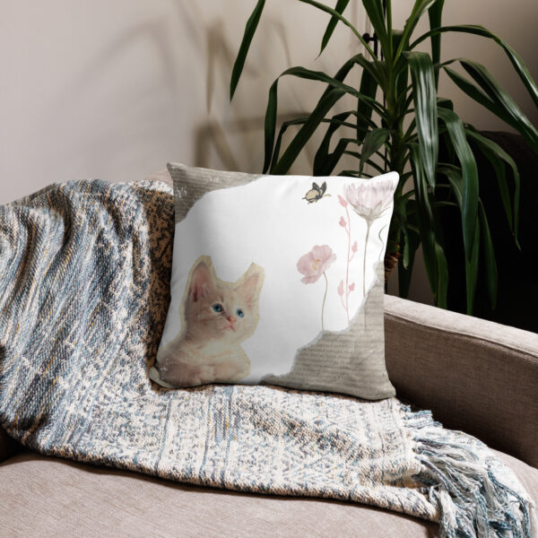 Bloom and Purr Basic Pillow Bloom and Purr Basic Pillow