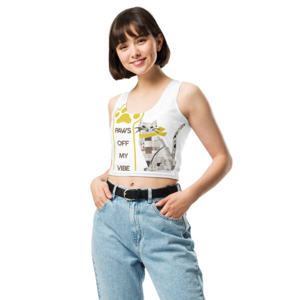 Paws Off My Vibe Crop Top Paws Off My Vibe Crop Top