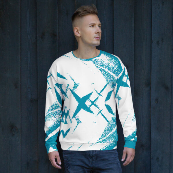 all-over-print-recycled-unisex-sweatshirt-white-front-68f36c82d69c5.jpg Blue Voltage Sweatshirt