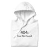 cotton-heritage-m2580-i-unisex-premium-pullover-hoodie-white-front-68f614b32d23d.jpg 404: Fear Not Found Hoodie