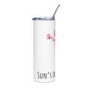 stainless-steel-tumbler-white-right-68f1db0c978df.jpg Sun's Out, Buds Out Stainless Steel Tumbler