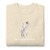 unisex-premium-sweatshirt-bone-front-68e9326673be9.jpg Mind Your Own Carrot Premium Sweatshirt
