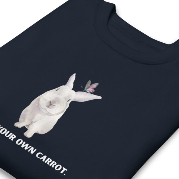 unisex-premium-sweatshirt-navy-blazer-zoomed-in-68e932663bd7f.jpg Mind Your Own Carrot Premium Sweatshirt